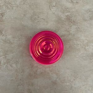 Pink holographic pop socket